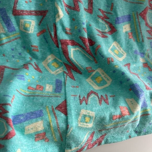 LuLaRoe Womens T-Shirt Dress Short Sleeve Knee Length XS Geometric - Picture 13 of 16